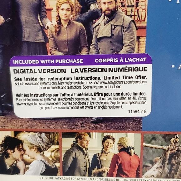 Sealed! Outlander: The Heart of the Storm - Season 6 (Blu-Ray + Digital) - Picture 6 of 7